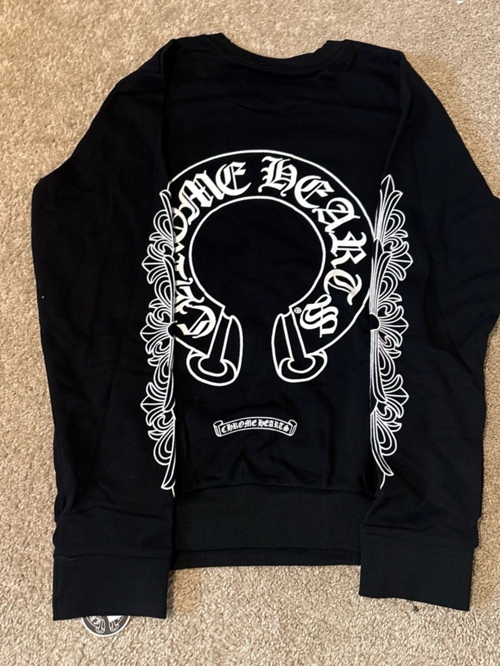 Chrome Hearts Black Long Sleeve